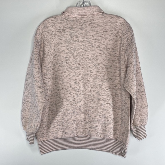 Vintage Boundary Waters Pink Heathered Pullover Sweatshirt 1987 Size Medium - Picture 2 of 6